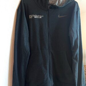 Nike Dri-Fit Black Full-Zip Hoodie